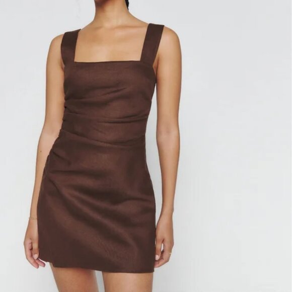 Reformation Dresses & Skirts - Reformation Kerrigan Linen Mini Dress NWT Size 2